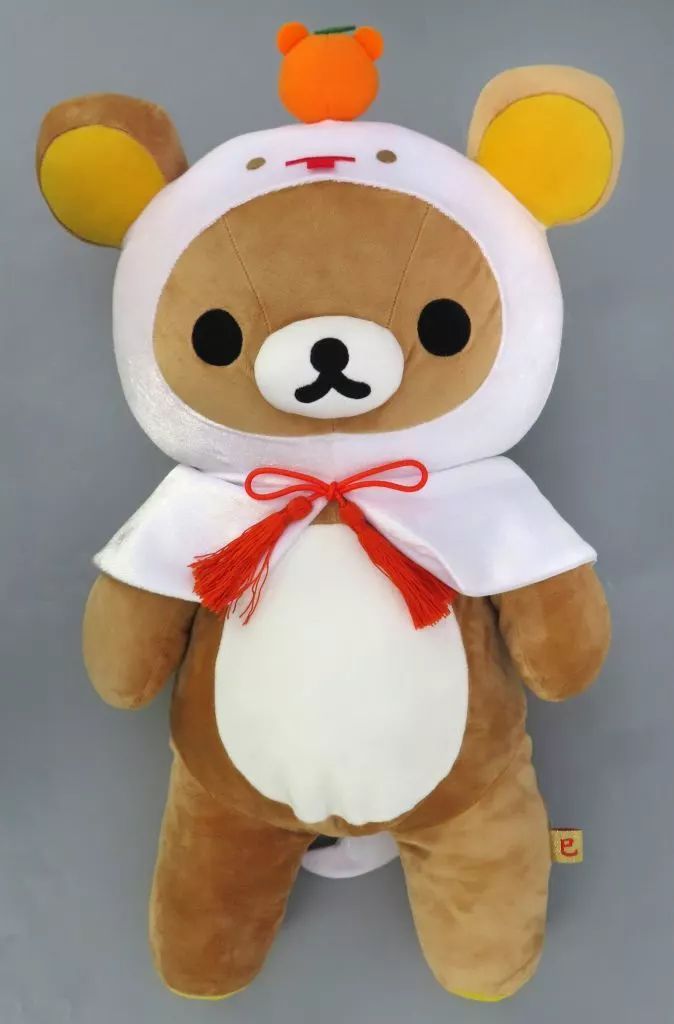 ぬいぐるみ リラックマ(巳/2025) お正月ぬいぐるみ(L) 「リラックマ