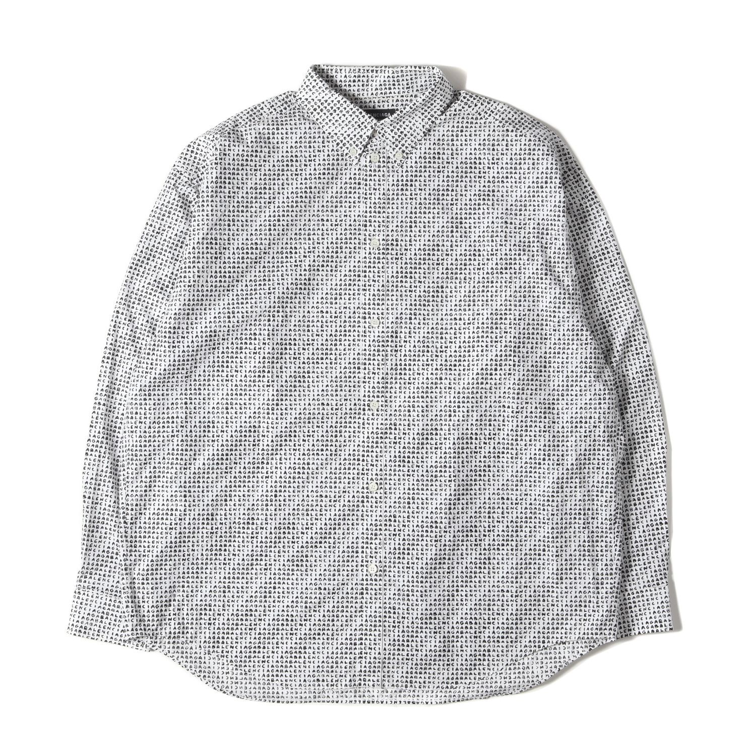 BALENCIAGA バレンシアガ シャツ サイズ:39 21AW ドローイング 