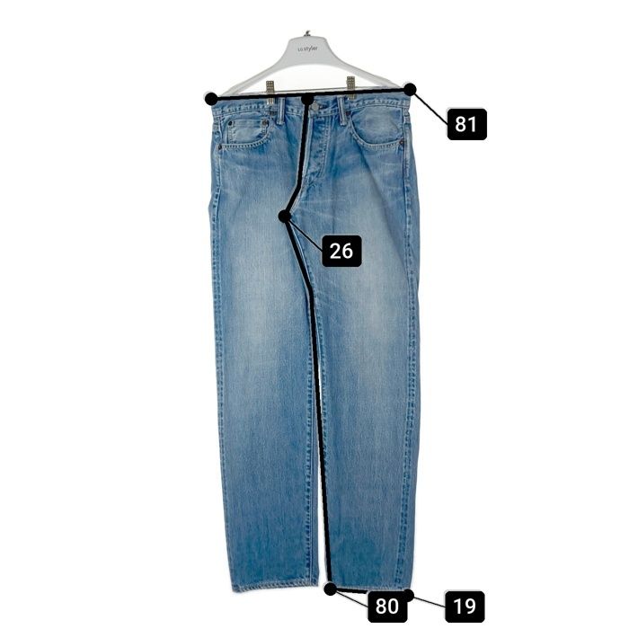 TWILL SKATE PANTS ( TYPE-1 ) - WACKO MARIA (ワコマリア