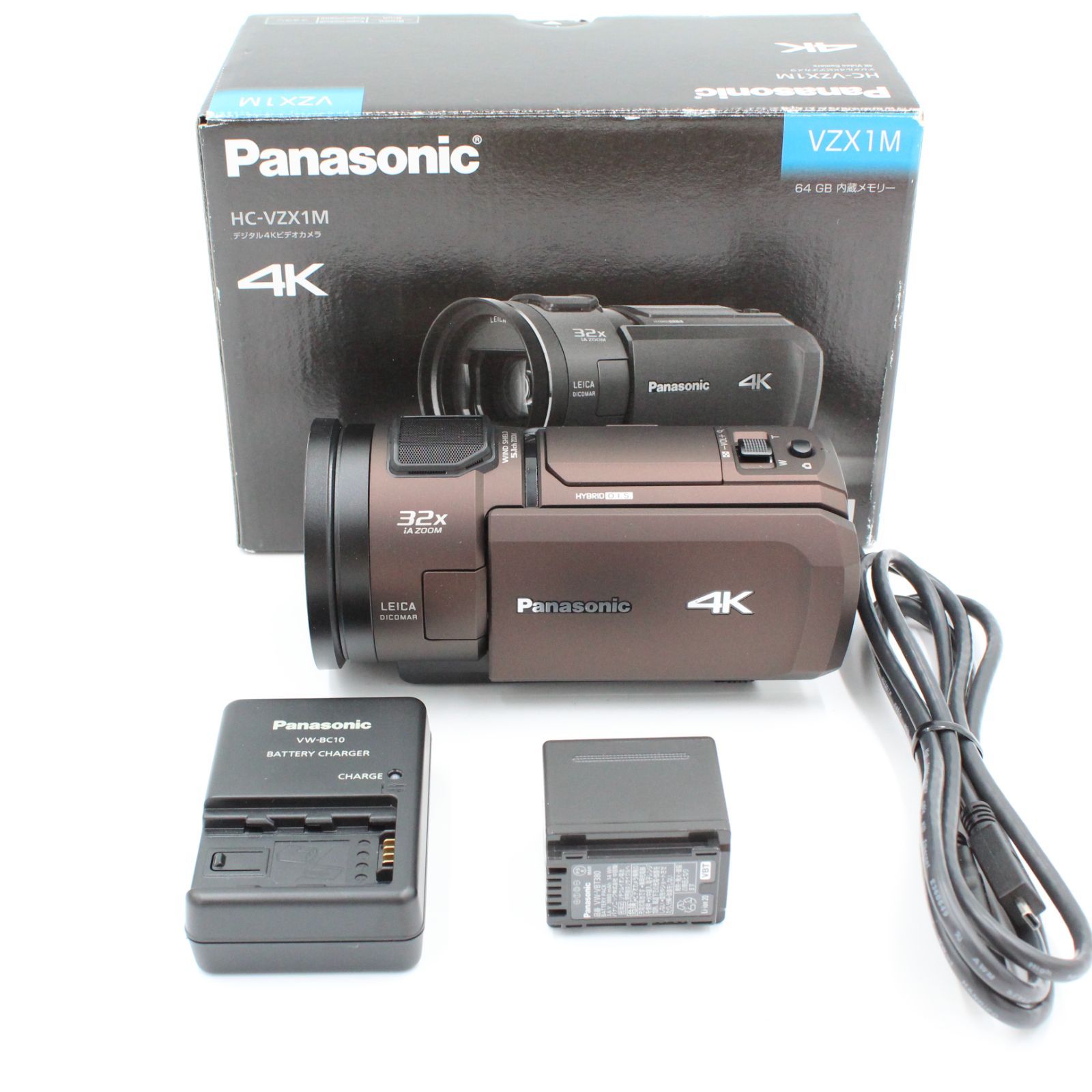 元箱付き。☆新品級☆ PANASONIC パナソニック デジタル4Kビデオカメラ ...