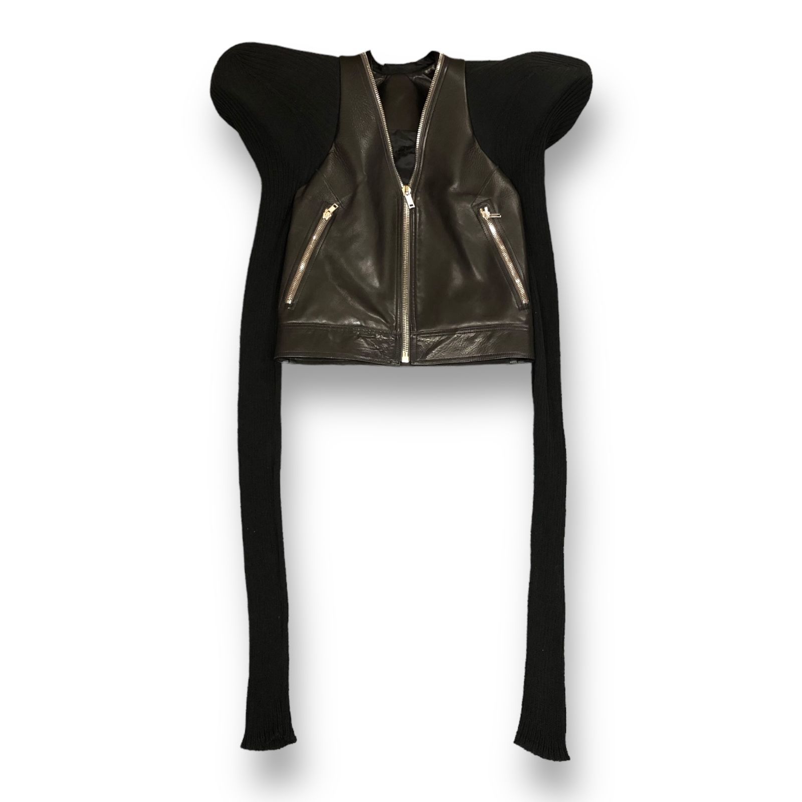 国内正規 Rick Owens 21SS KUNST BIKER JACKET クンストバイカー 国内正規 Rick Owens 21SS KUNST BIKER JACKET クンストバイカー