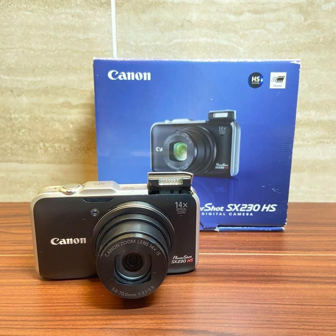Canon PowerShot SX230 HS デジカメ ほぼ新品 3423 - メルカリ