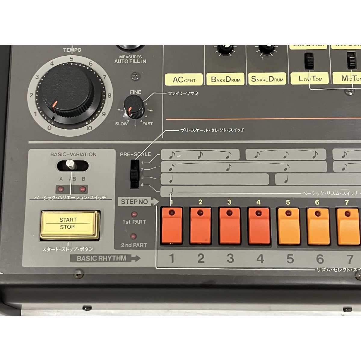 Roland ローランド　リズムマシン　Rhythm330 Roland Rhythm 330 | Vintage Synth Explorer