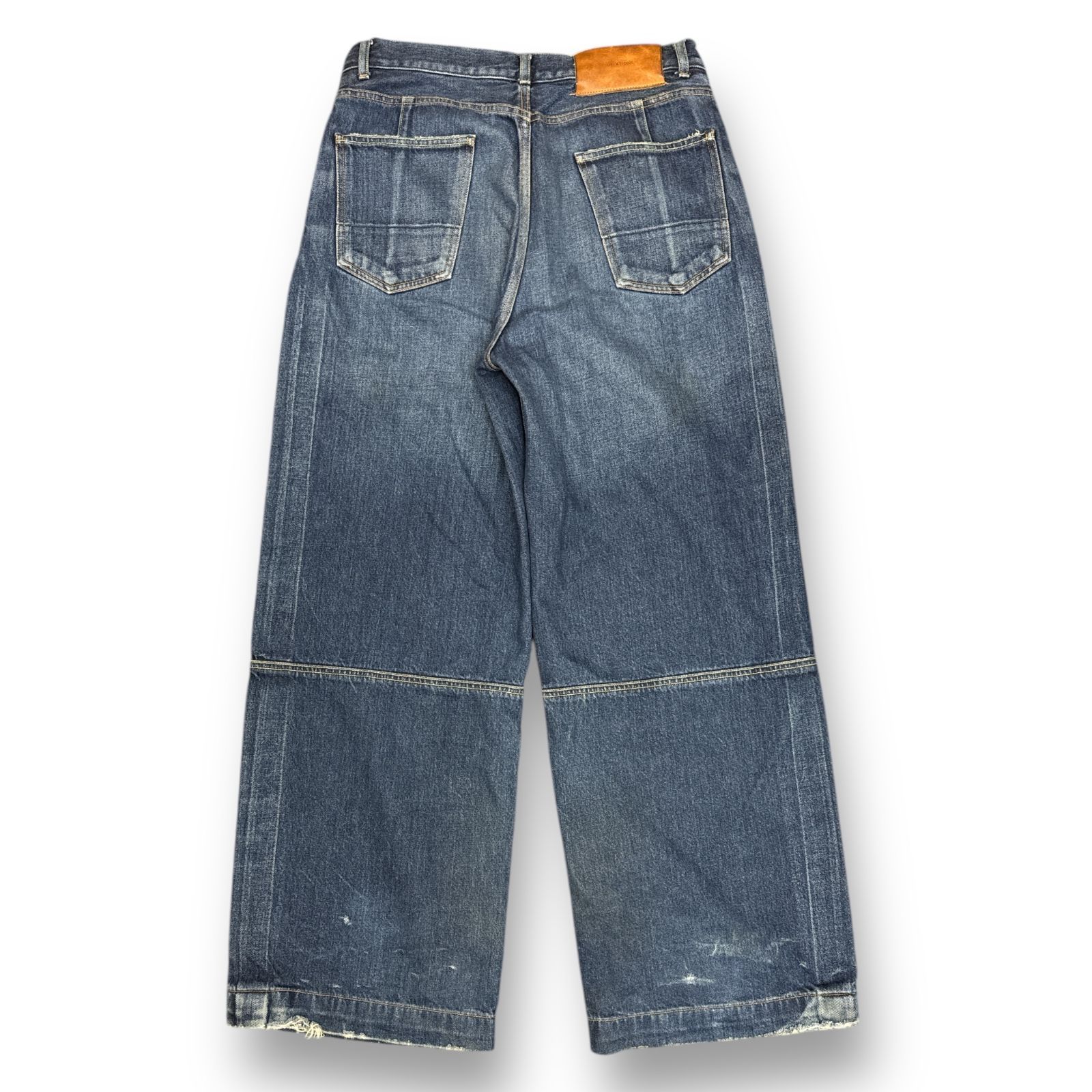 SUBLATIONS WIDE SEAM DENIM BAGGY PANTS ワイドシームデニム バギー 