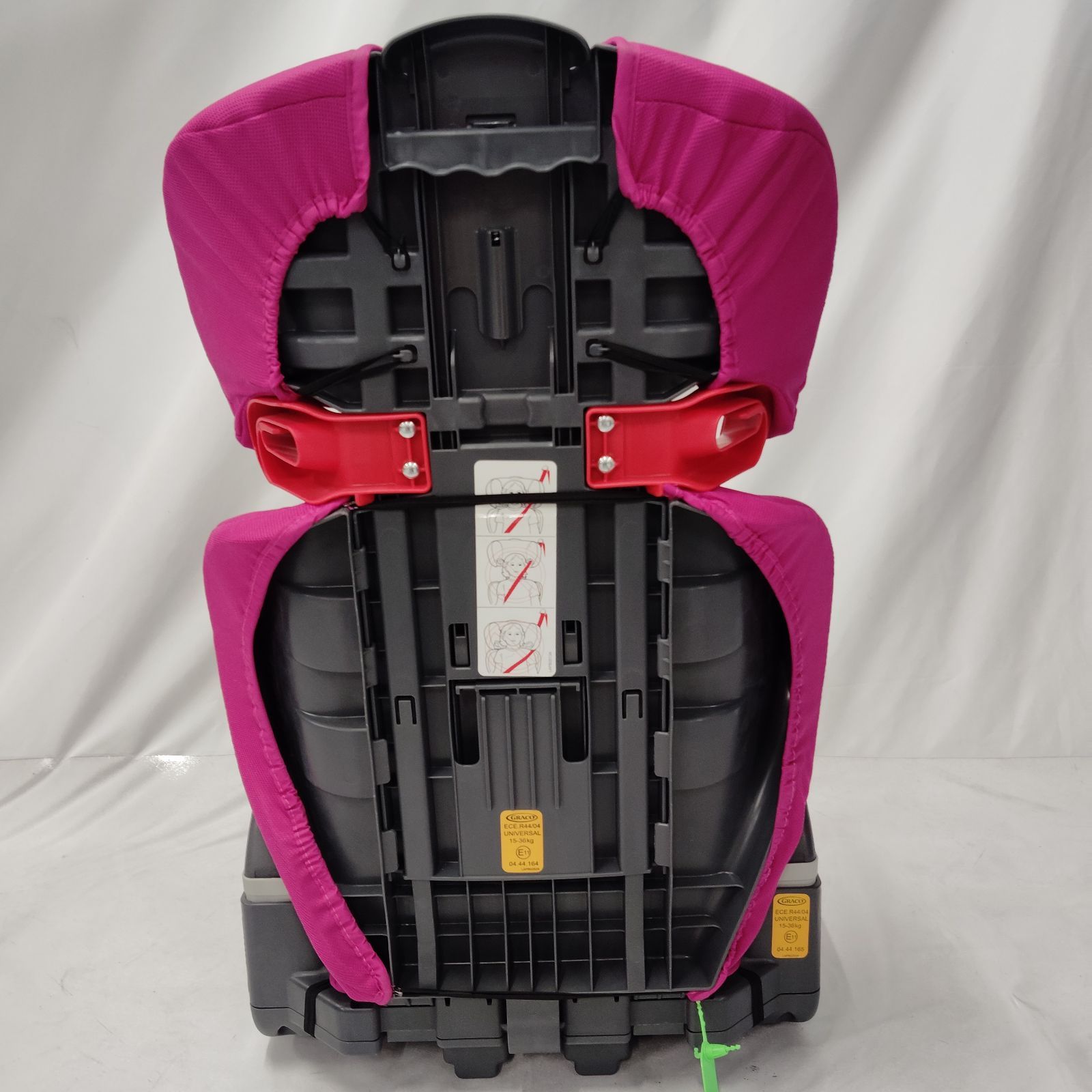 GRACO ジュニアシート　限定カラー 　黒／ピンク グレコ 美品 限定カラー GRACO ジュニアシート 黒 ピンク グレコ