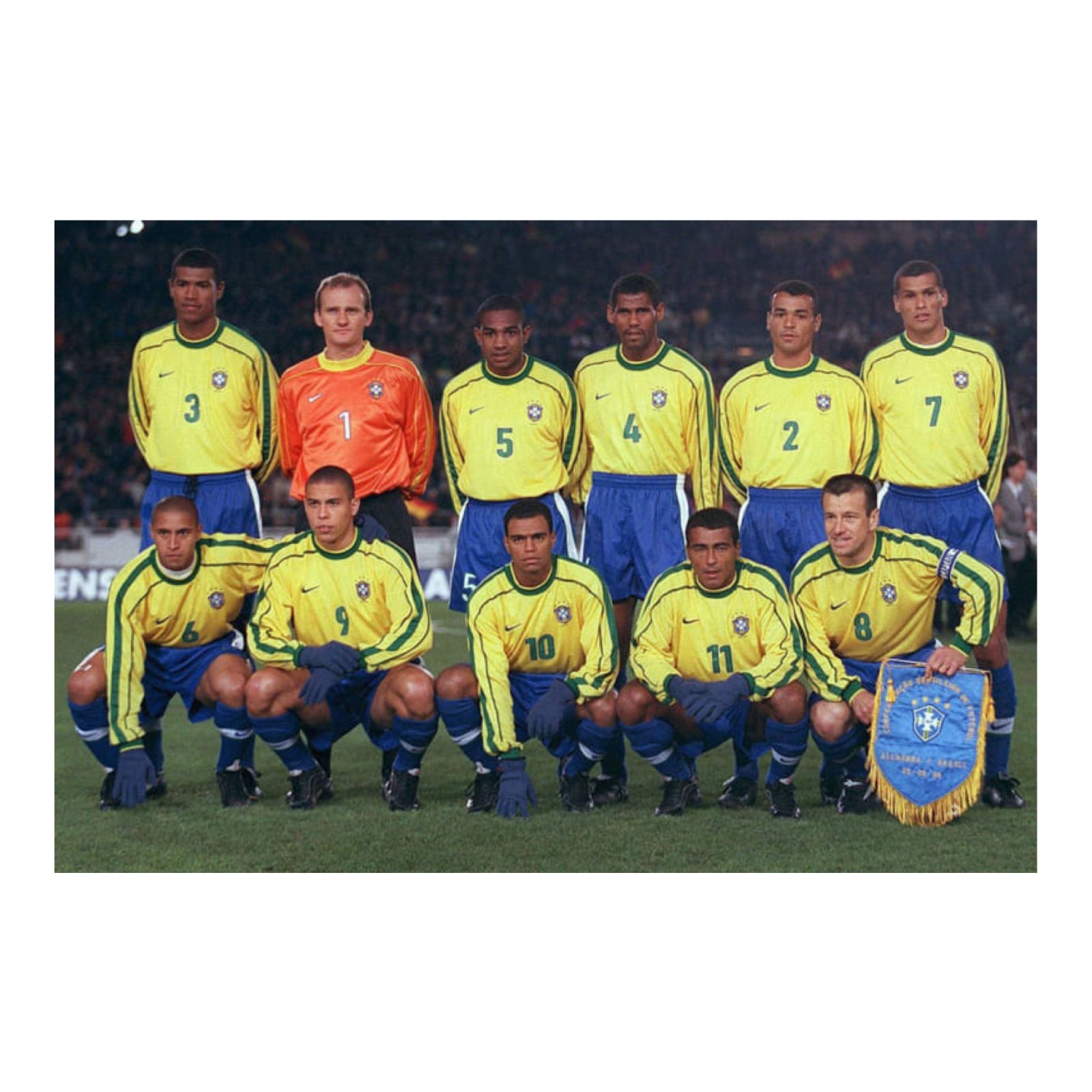 1998 90s FIFA WORLD CUP フランスワールドカップ ブラジル代表