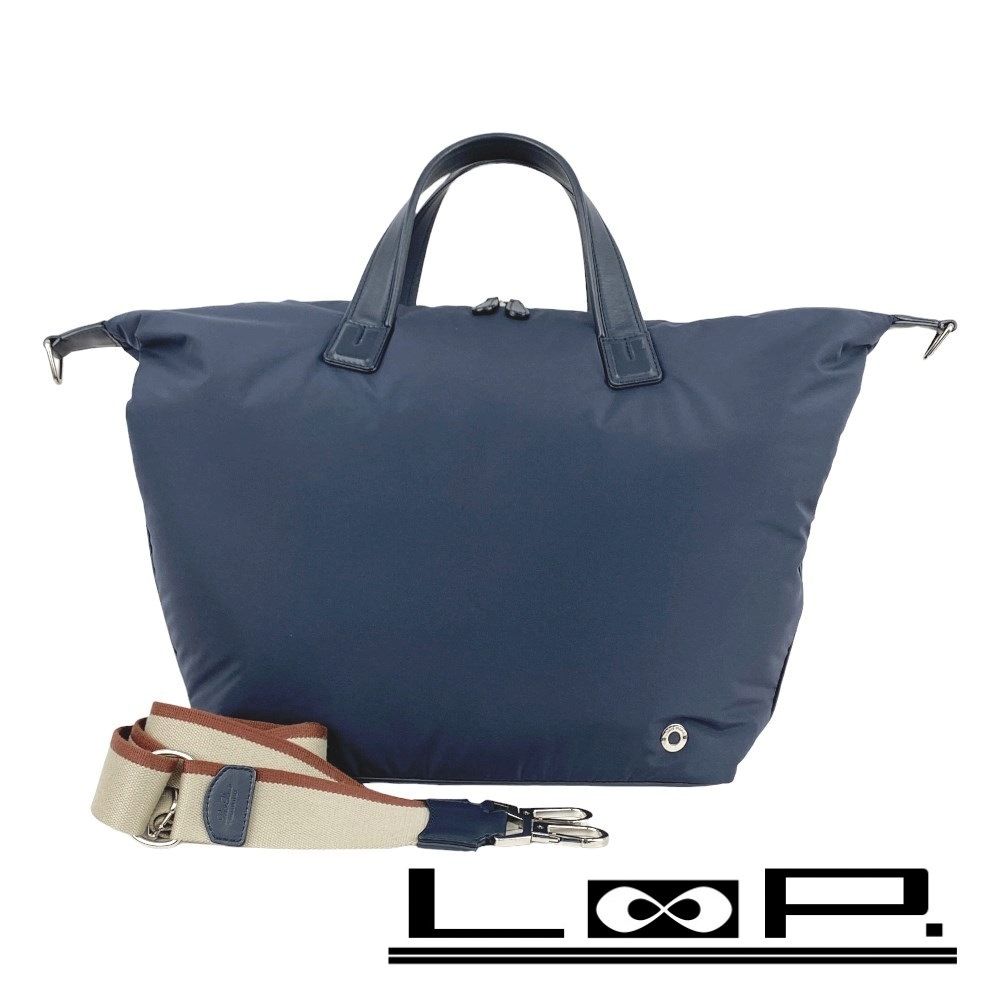 □美品□ ロロピアーナ ボイジャー ボストンバッグ ショルダー 2WAY