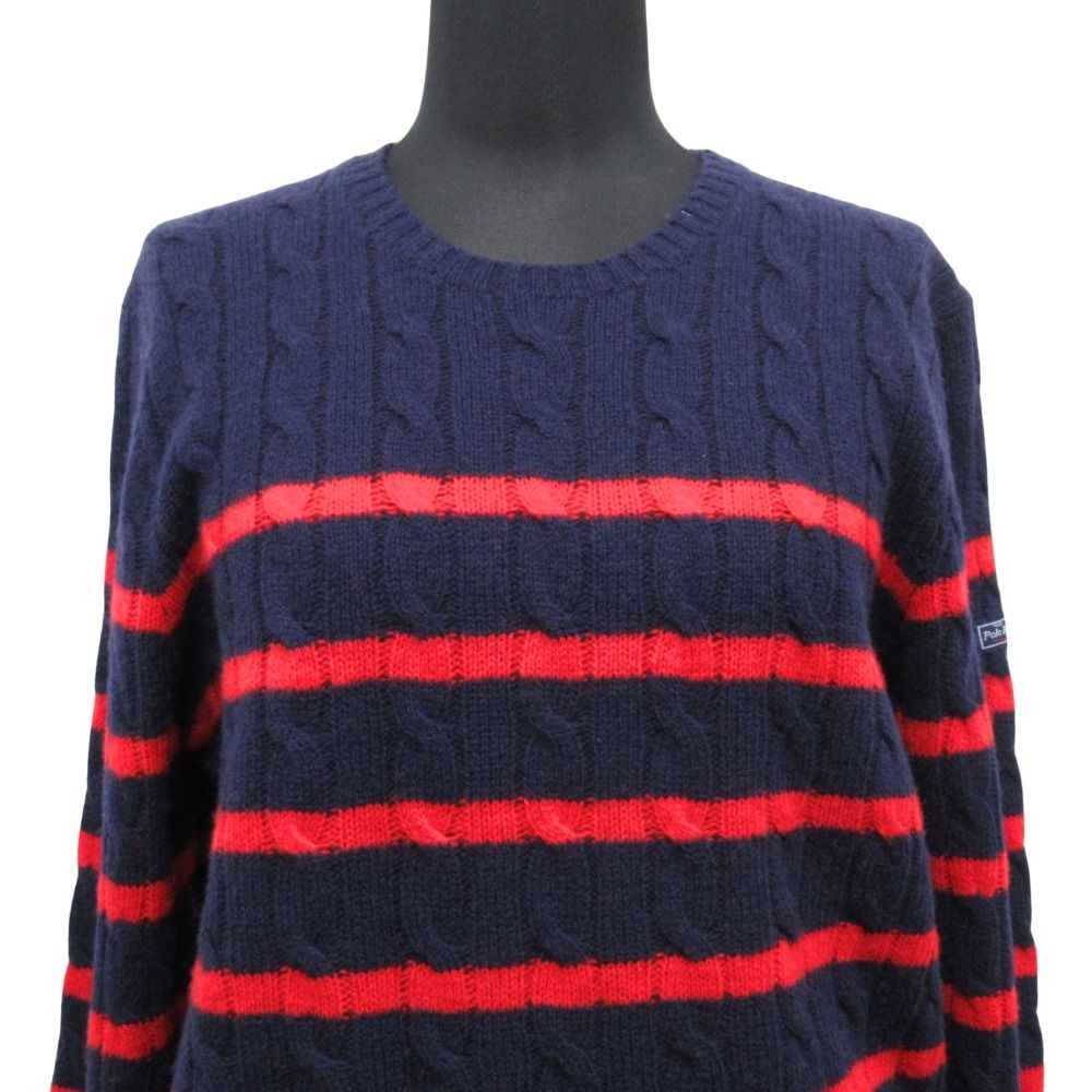 美品 Polo by Ralph Lauren ポロ バイ ラルフローレン ボーダー