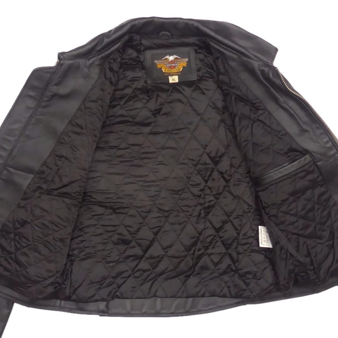 革ジャン　ハーレー　XL ハーレーダビッドソン ライダースジャケット XL キルティング