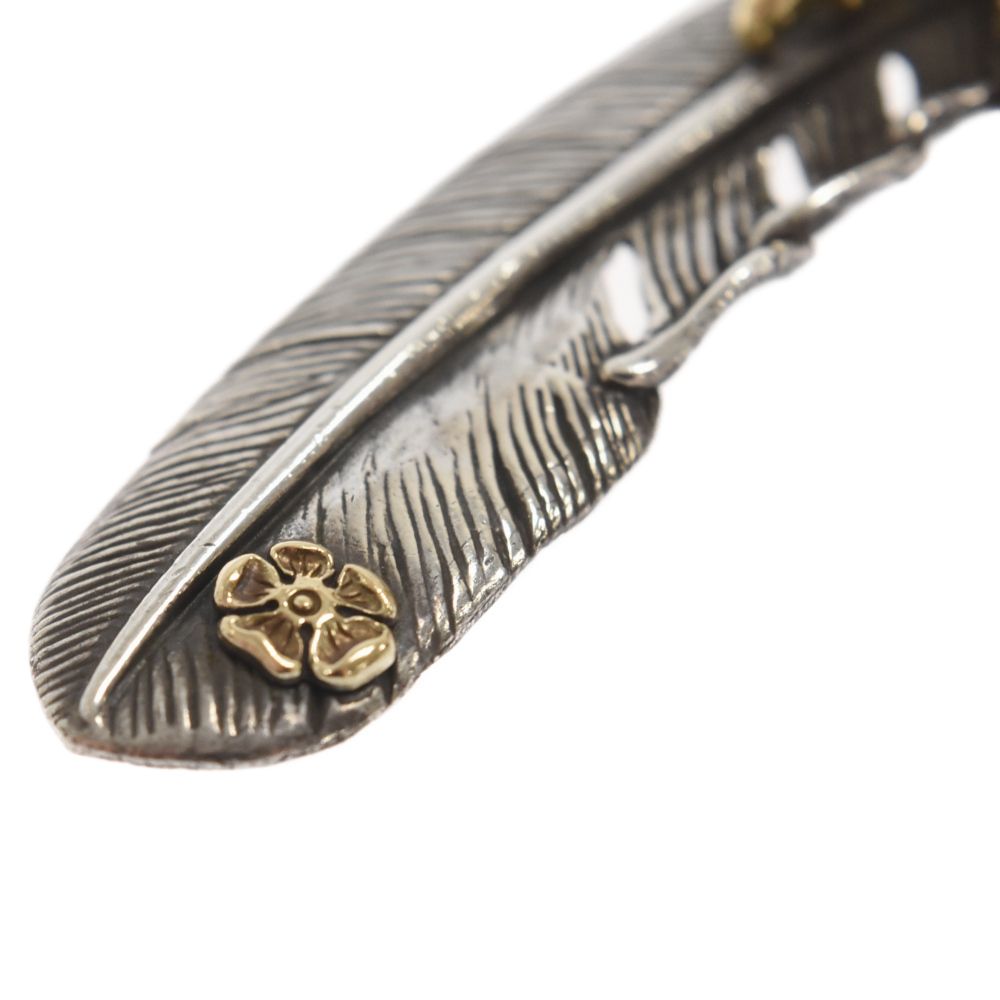 TADY & KING (タディアンドキング) 爪K18フェザーGPローズ 特大 右向き