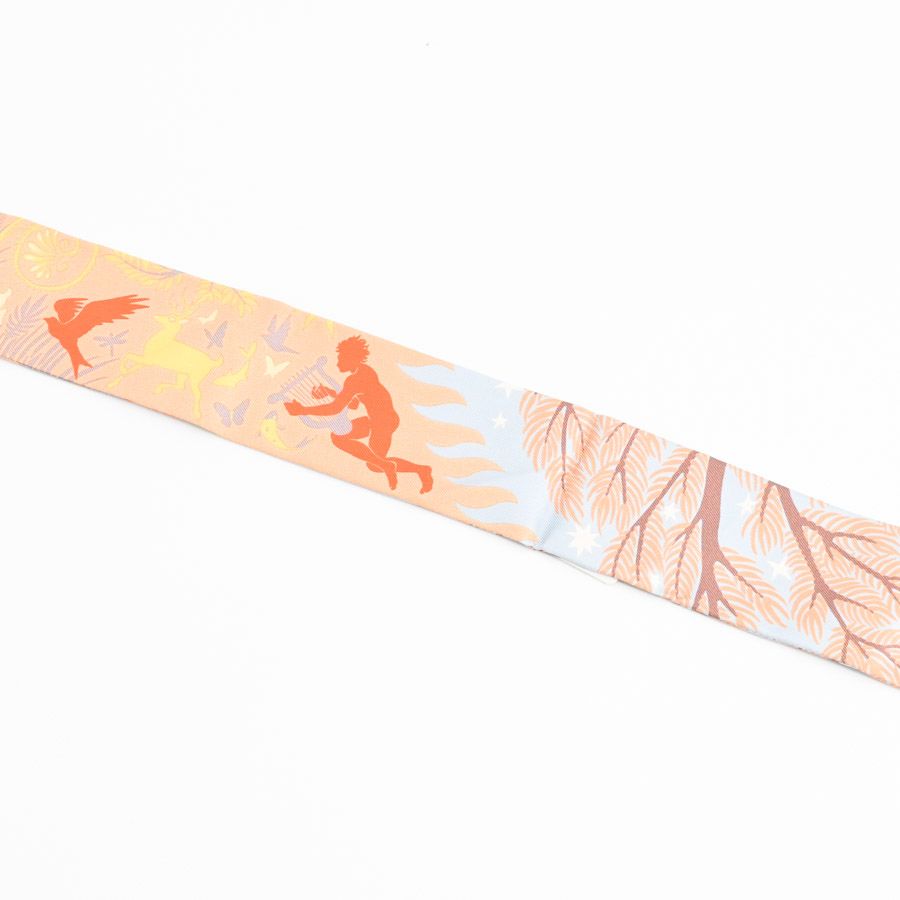 エルメス スカーフリング ツイリーリング フロット パラディエ&ブルー