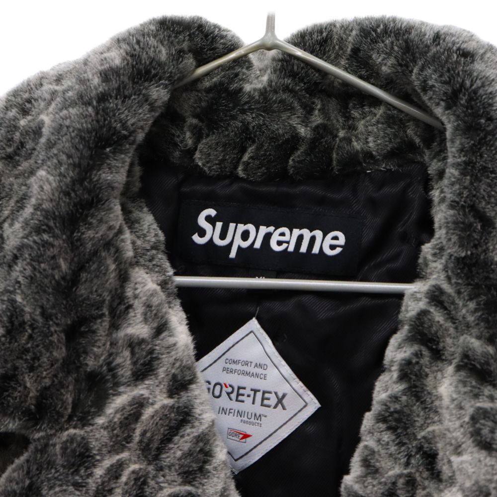 Supreme Croc Faux Fur Overcoat GORE-TEX
