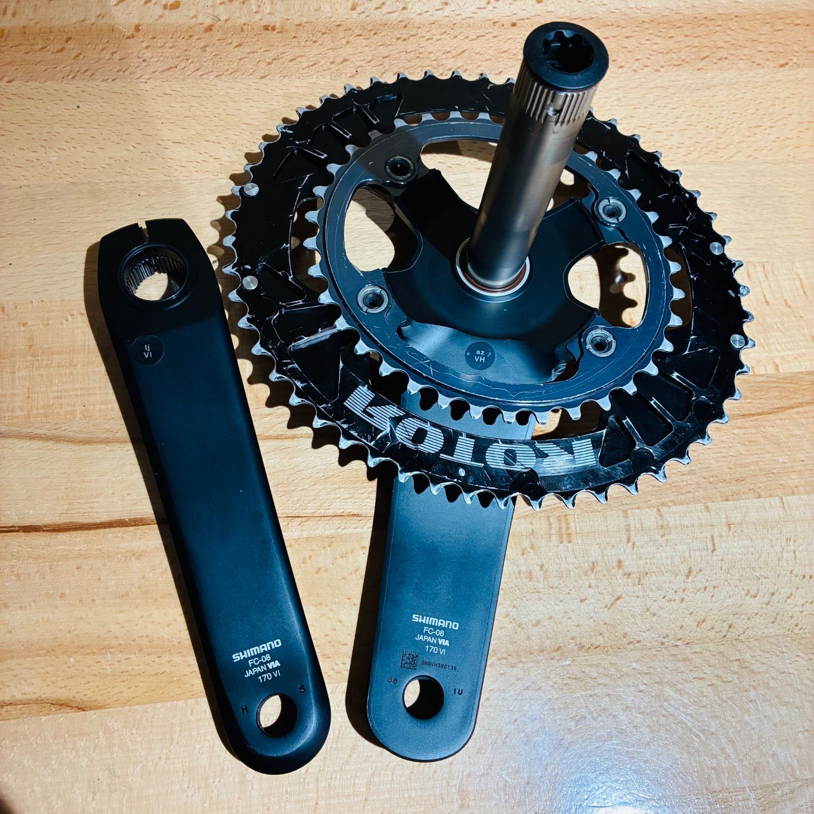 ROTOR New Q-RINGS for SHIMANO 4arm