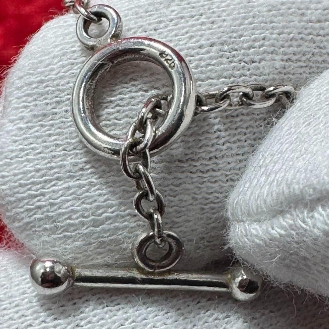 美品 可愛いクローバー ネックレス ジョージジェンセン/GEORG JENSEN