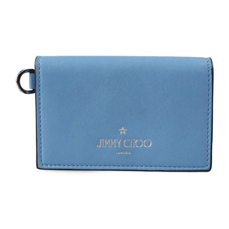 JIMMY CHOO ジミーチュウ CLIFFY クリフィー カードケース レザー ...