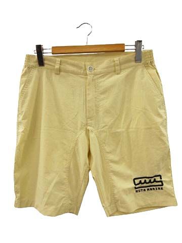 MUTA MARINE イエローショートパンツ MUTA MARINE 蛍光イエロー