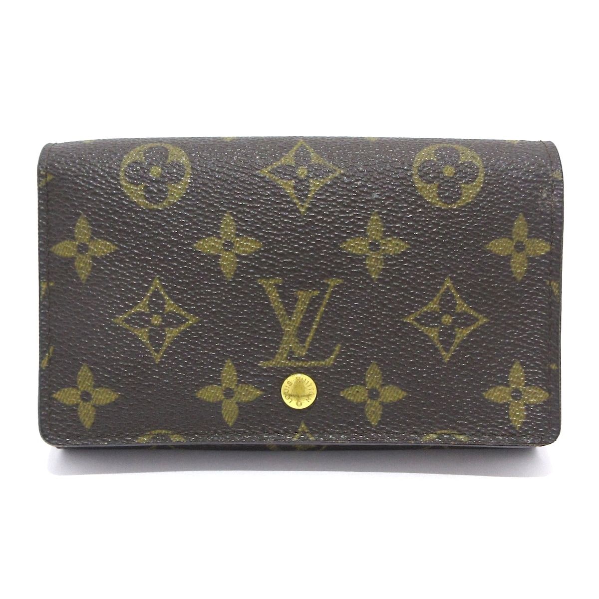 ルイヴィトン ポルトモネビエ トレゾール モノグラム 二つ折り財布 LOUIS VUITTON(ルイヴィトン) 2つ折り財布 モノグラム ポルト