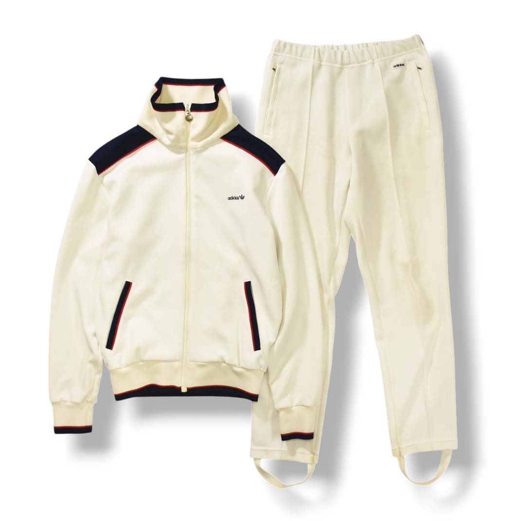 80s ヴィンテージ アディダス トラックジャケット パンツ セットアップ 80s ヴィンテージ アディダス トラックジャケット パンツ