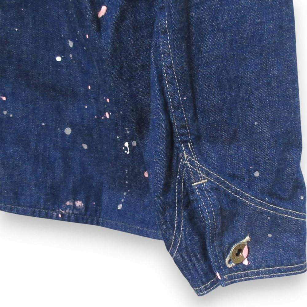 美品 orSlow オアスロウ ビームスボーイ別注 ペイント加工