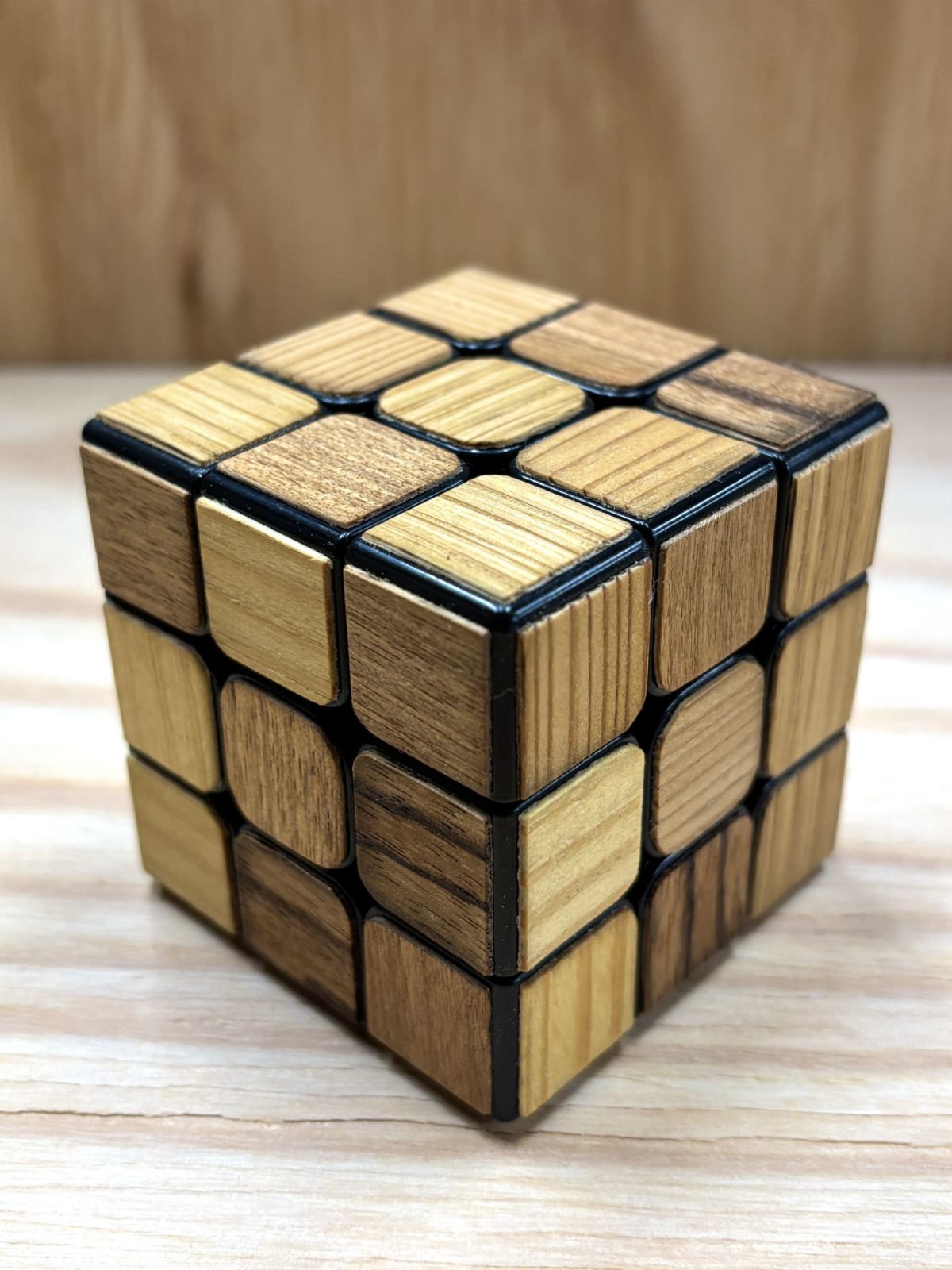 ６面６種類の樹 キューブパズル 箱セット 立体パズル 知育玩具 脳トレ