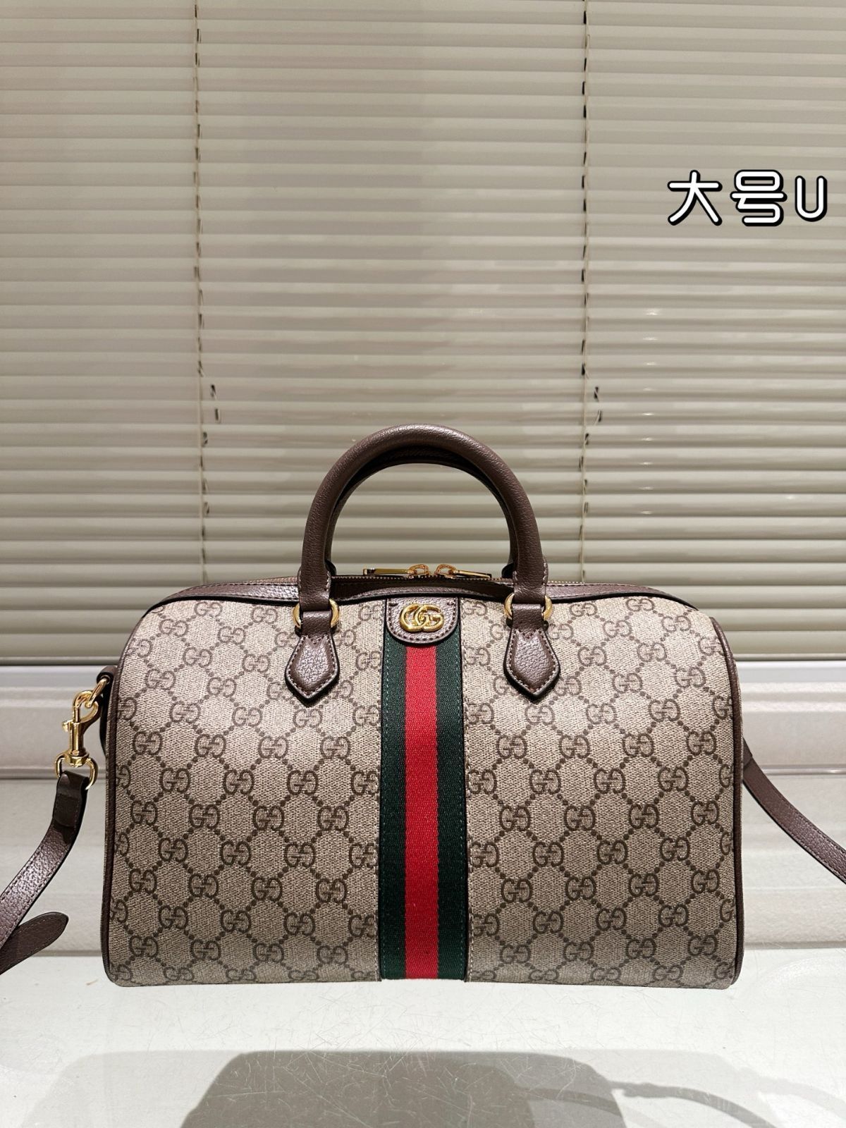 【美品】GUCCI ボストンバッグ GUCCI(グッチ) / ボストンバッグ/--/総柄/012・123・6211 | 中古
