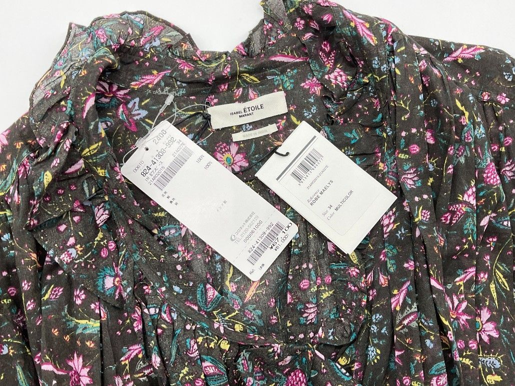 限界価格♡ISABEL MARANT ÉTOILE✨フリルカラーワンピース 34 ISABEL MARANT ÉTOILE✨フリルカラーワンピース size 34 - メルカリ