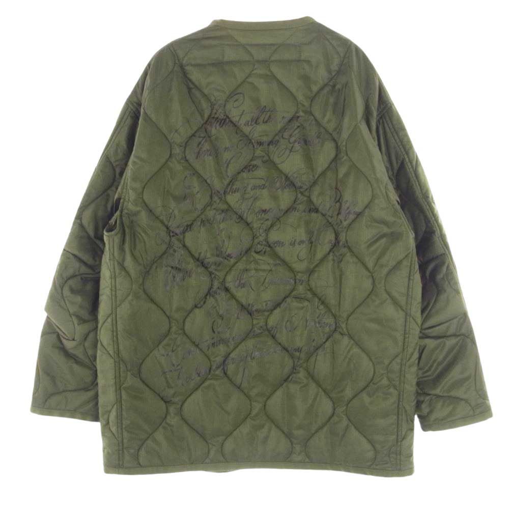 JUNYA WATANABE COMME des GARCONS MAN ジュンヤワタナベコムデギャルソンマン ジャケット WH-J036  quilted jacket オーバーサイズ キルティング ライナー コート ジャケット モスグリーン系 XS【中古】 - メルカリ