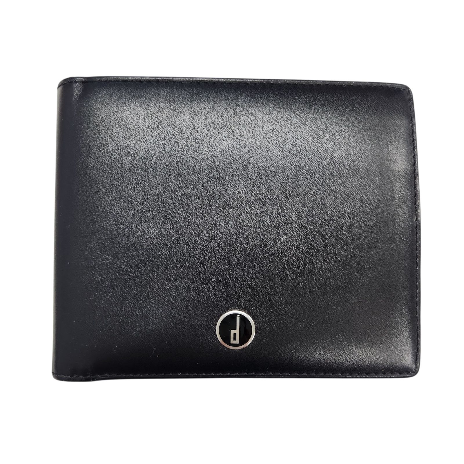 中古】dunhill 二つ折り財布 センチュリー ブラック 財布 メンズ