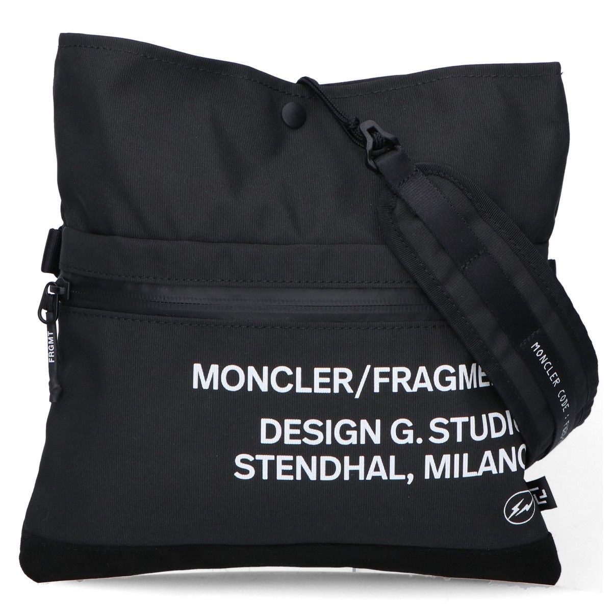 MONCLER モンクレール x FRAGMENT DESIGN フラグメントデザイン | 正規 F209U5I70000 02SLR SACOCHE サコッシュ