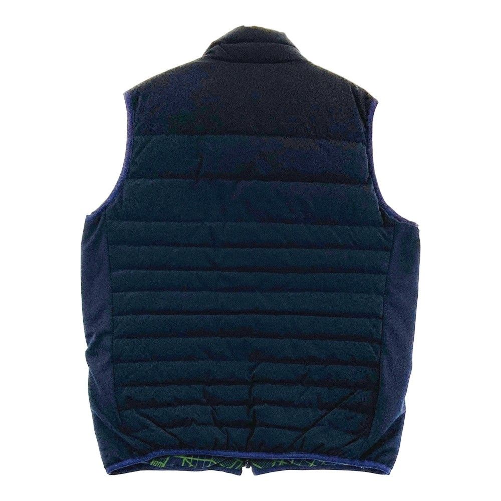 GOLF リバーシブル ベスト ネイビー ストレッチタフタ リバーシブル