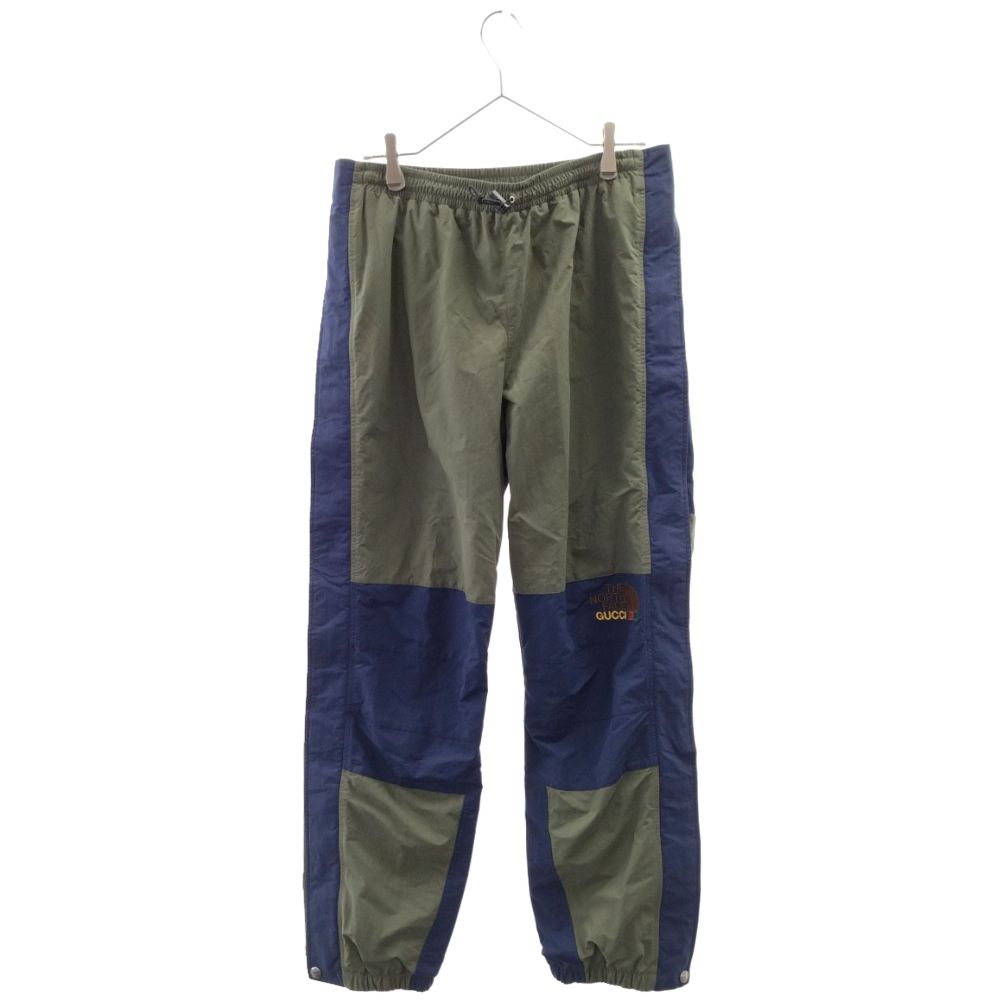 GUCCI THE NORTH FACE　パンツ　カーキ　Ｌ 新品同様 グッチ × ノースフェイス GUCCI × The North
