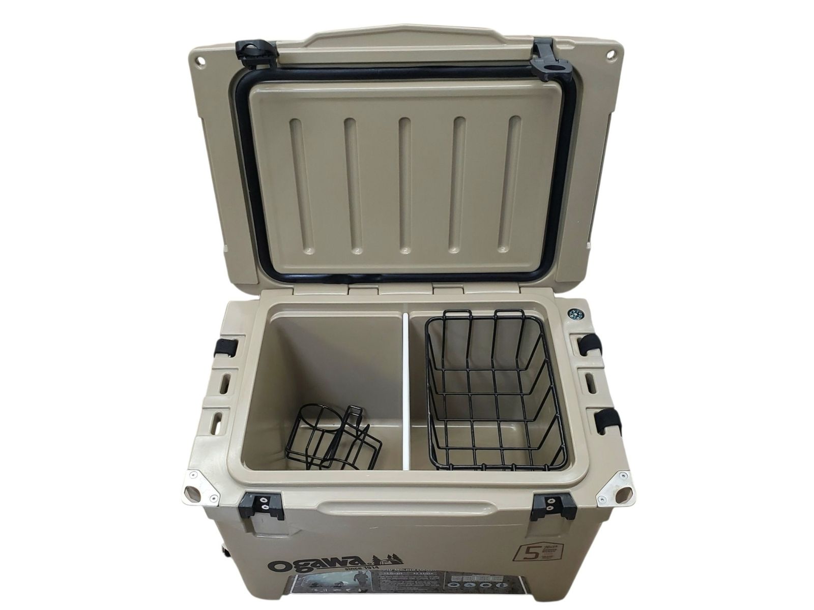 Ogawa オガワ クーラーボックス 35クォート 33.1リットル アウトドア用品 ベージュ系 キャンプ バーベキュー 海水浴 川