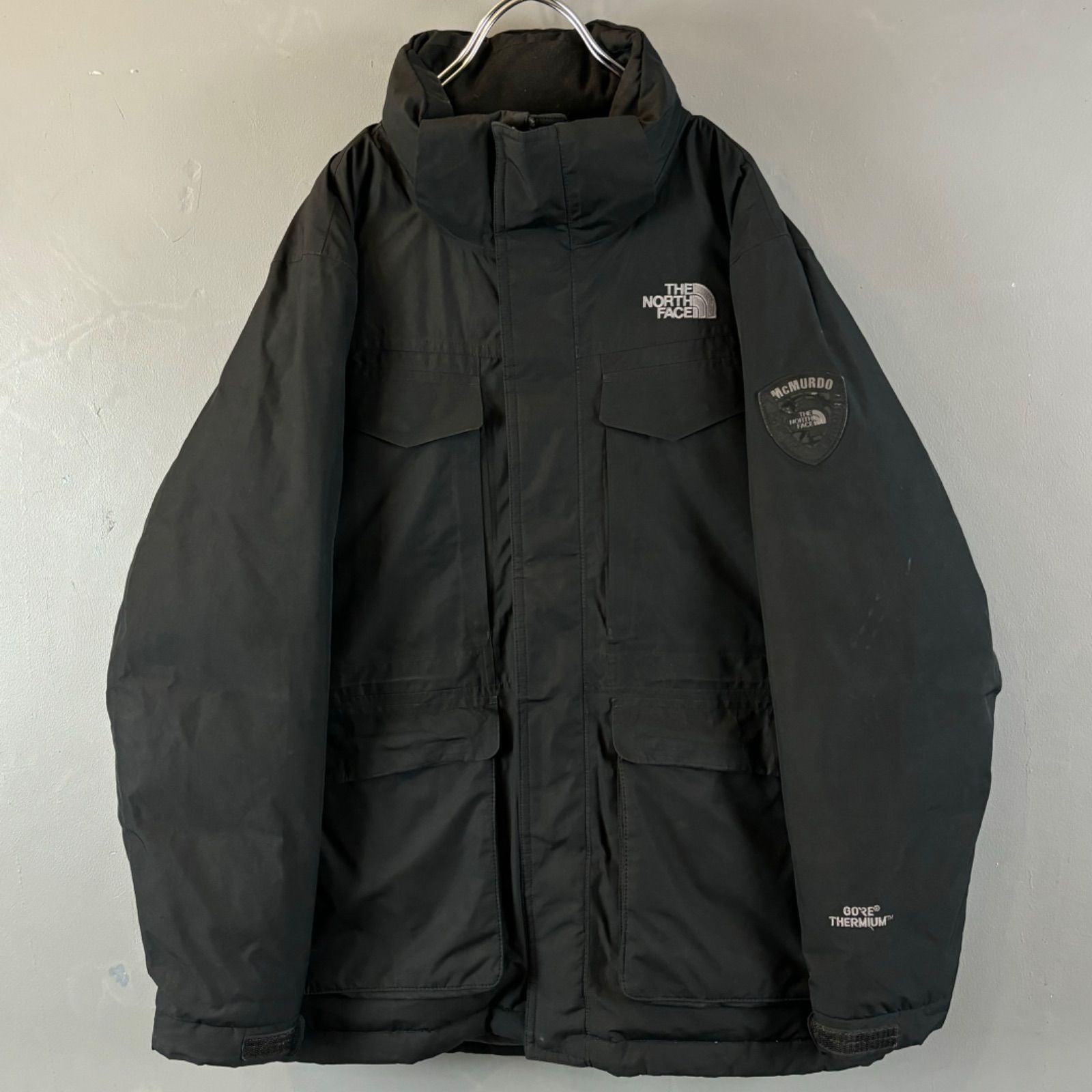 THE NORTH FACE McMURDO SERIES PRO HEAT GORE THERMIUM ザノースフェイス マクマード ダウンジャケット  ブラック 黒 メンズ - メルカリ