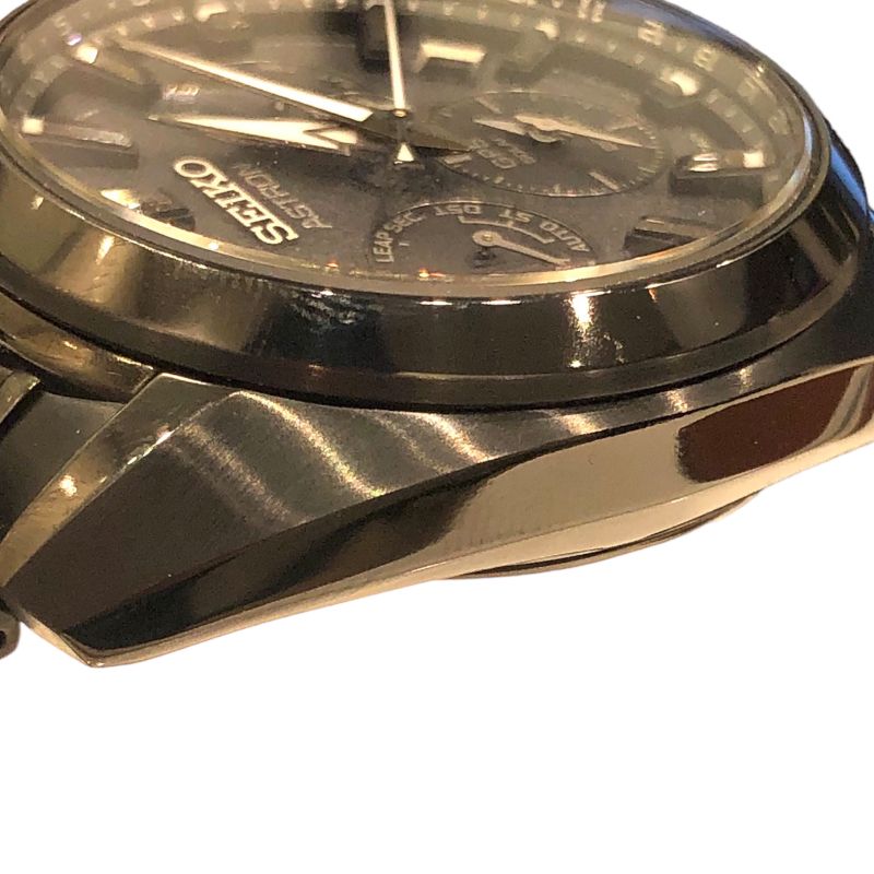 セイコー SEIKO アストロン SBXC069 ブラック チタン メンズ 腕時計