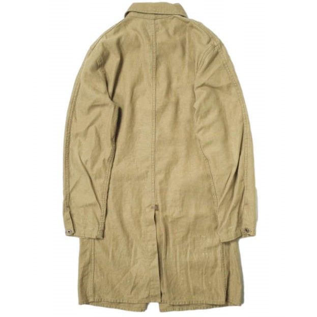 【最終値下本日限定❗️】 RRLペイントスプラッターリネンコットンコート RRL 22SS ペイントスプラッター リネンコットン ショップコート