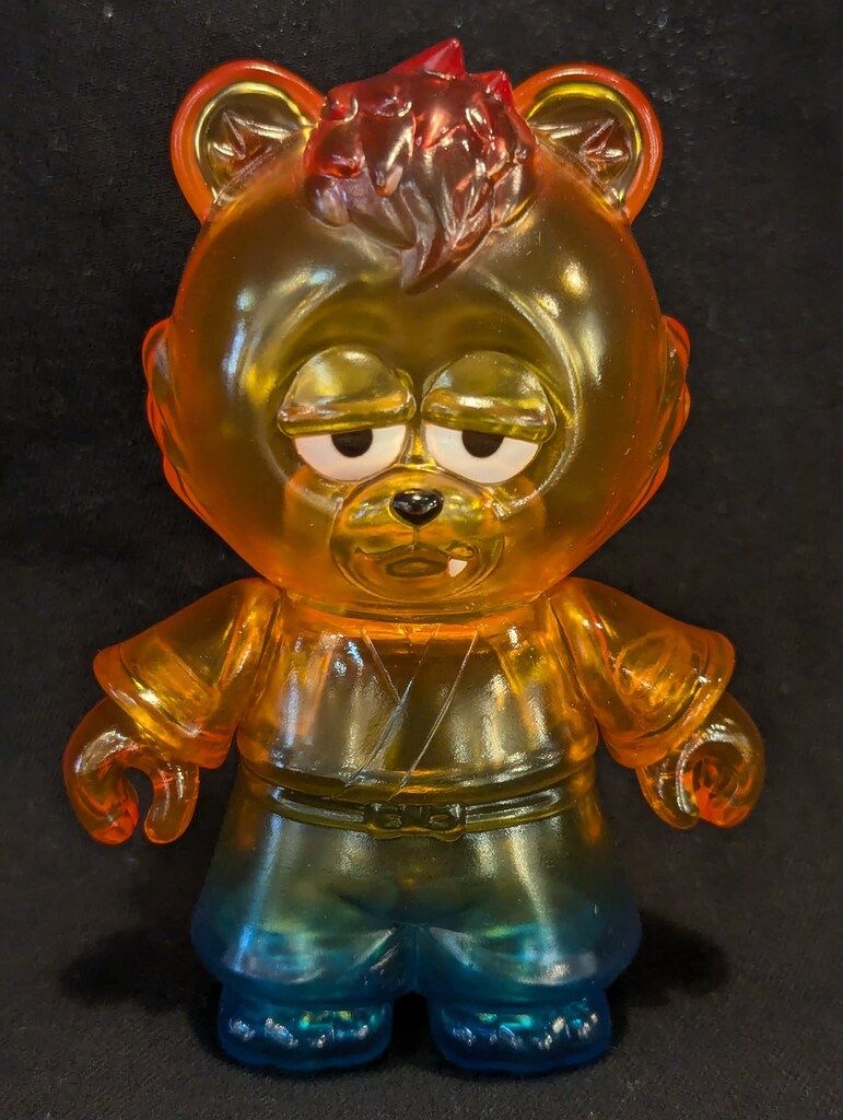Funky Geek SAMURAI BEAR モモジロウ レインボー - メルカリ