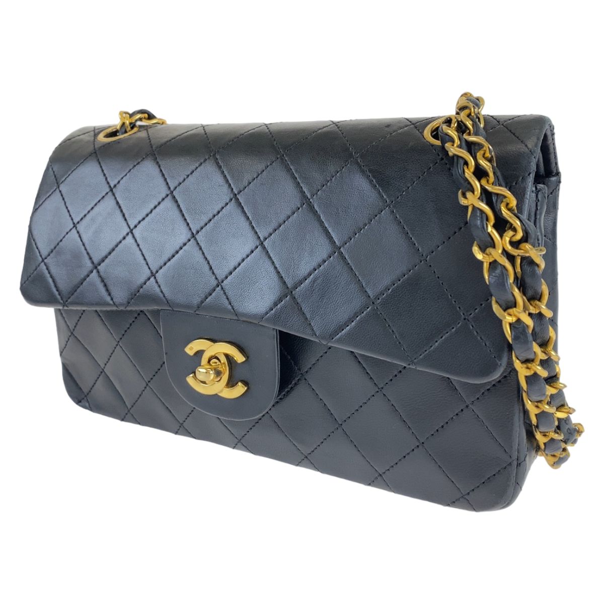 CHANEL シャネル ヴィンテージ マトラッセ23 ダブルフラップ