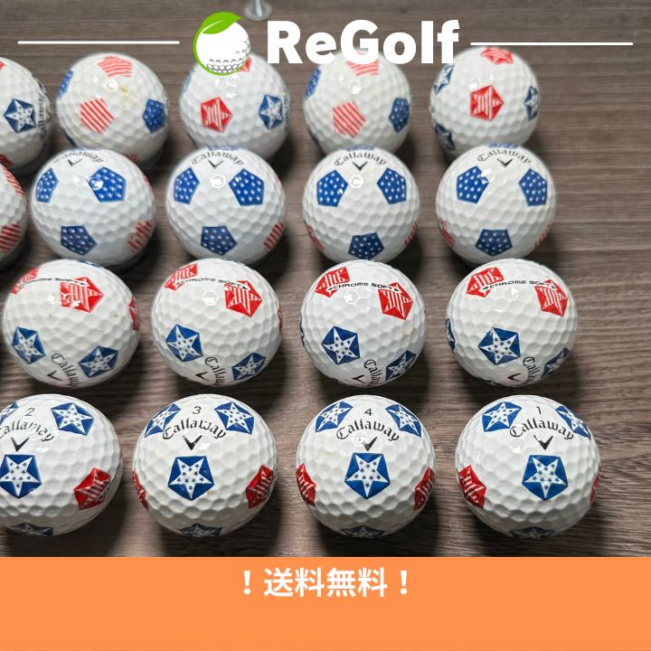 ○1267 ロストボール キャロウェイ クロムソフト TRUVIS 20球 - メルカリ