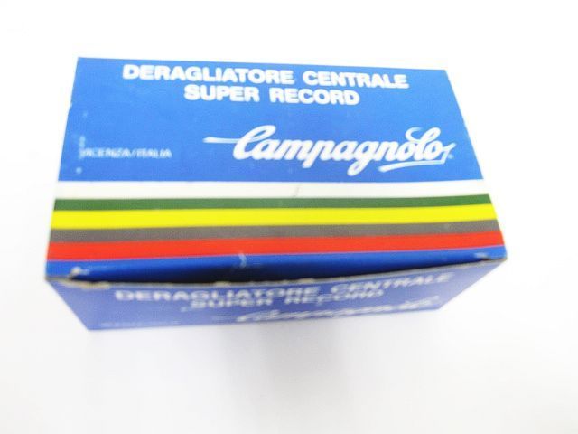 【未使用】カンパニョーロ CAMPAGNOLO SUPER RECORD FD NOS スーパーレコード フロントディレイラー 直0 ビンテージ ■L27842YER-5K 未使用】カンパニョーロ CAMPAGNOLO SUPER RECORD FD NOS