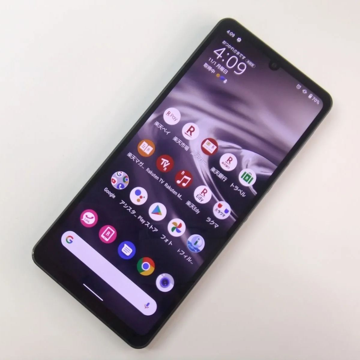 【中古】 AQUOS sense6 SH-RM19 ブラック SIMフリー