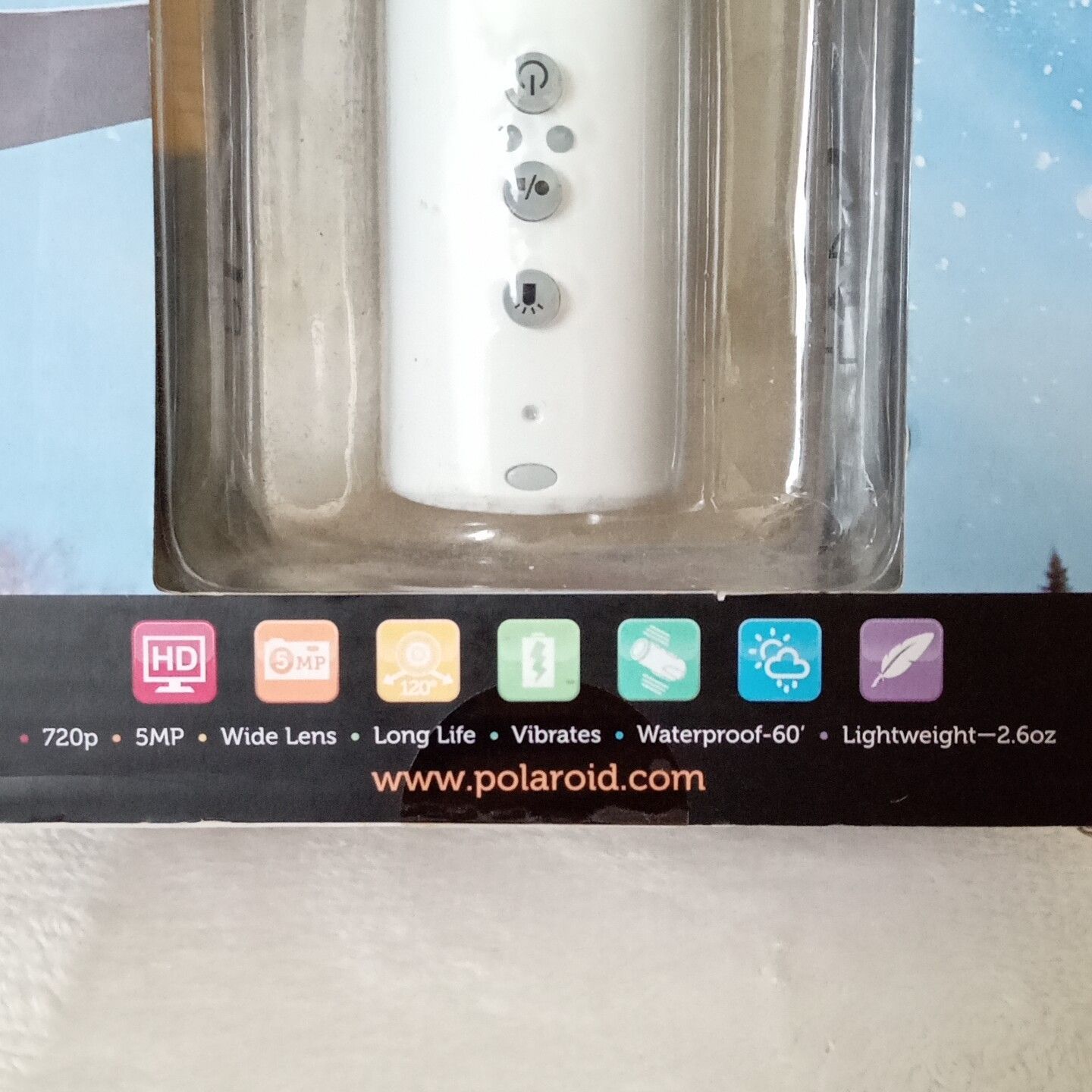 防水アクションカメラ 720p