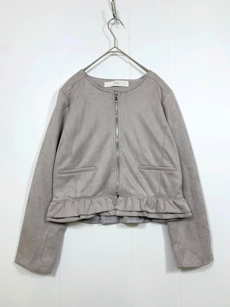 tocco closet トッコクローゼット 186-169308 裾フリルフェイク
