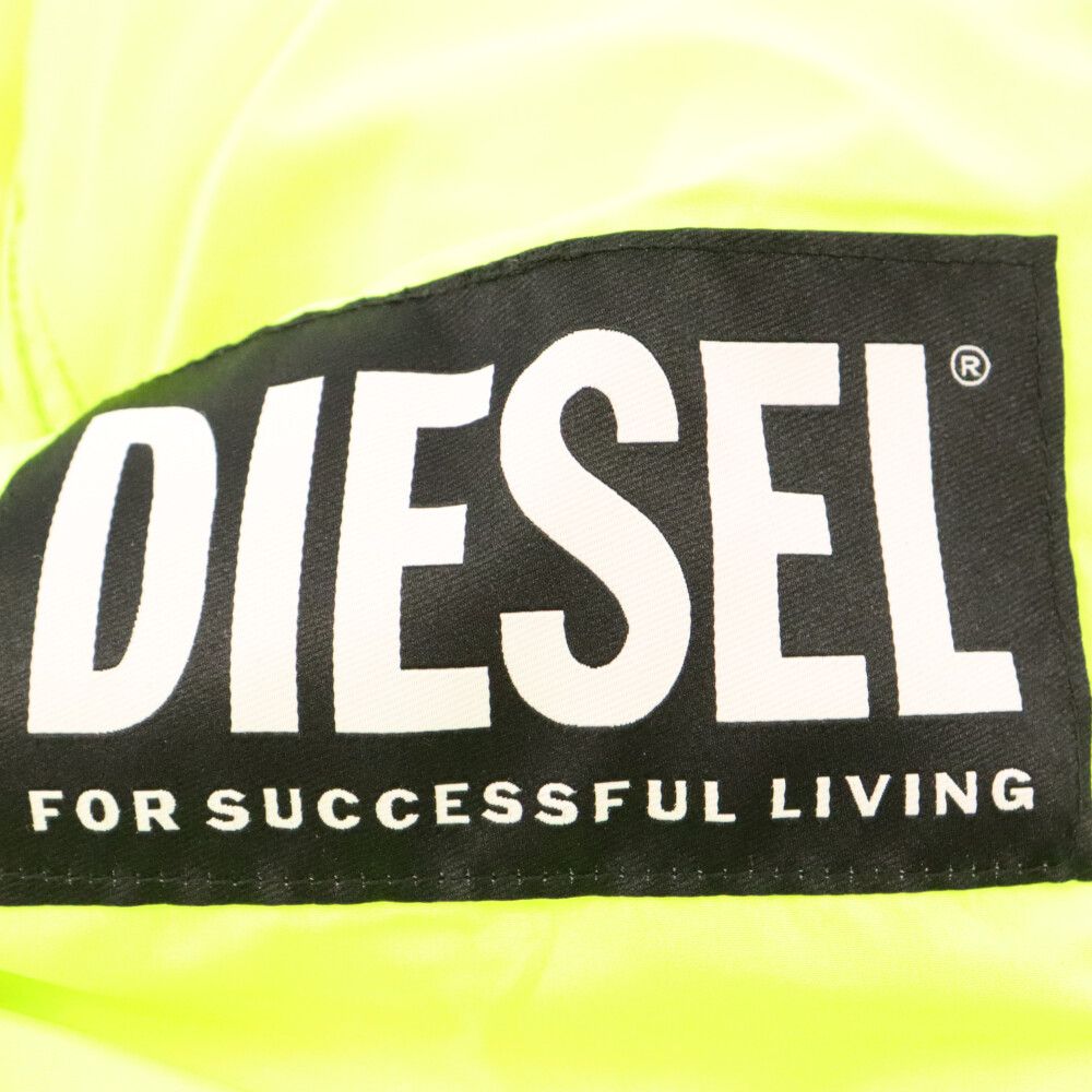 DIESEL (ディーゼル) W On Thermo L ロゴ型押しダウンジャケット
