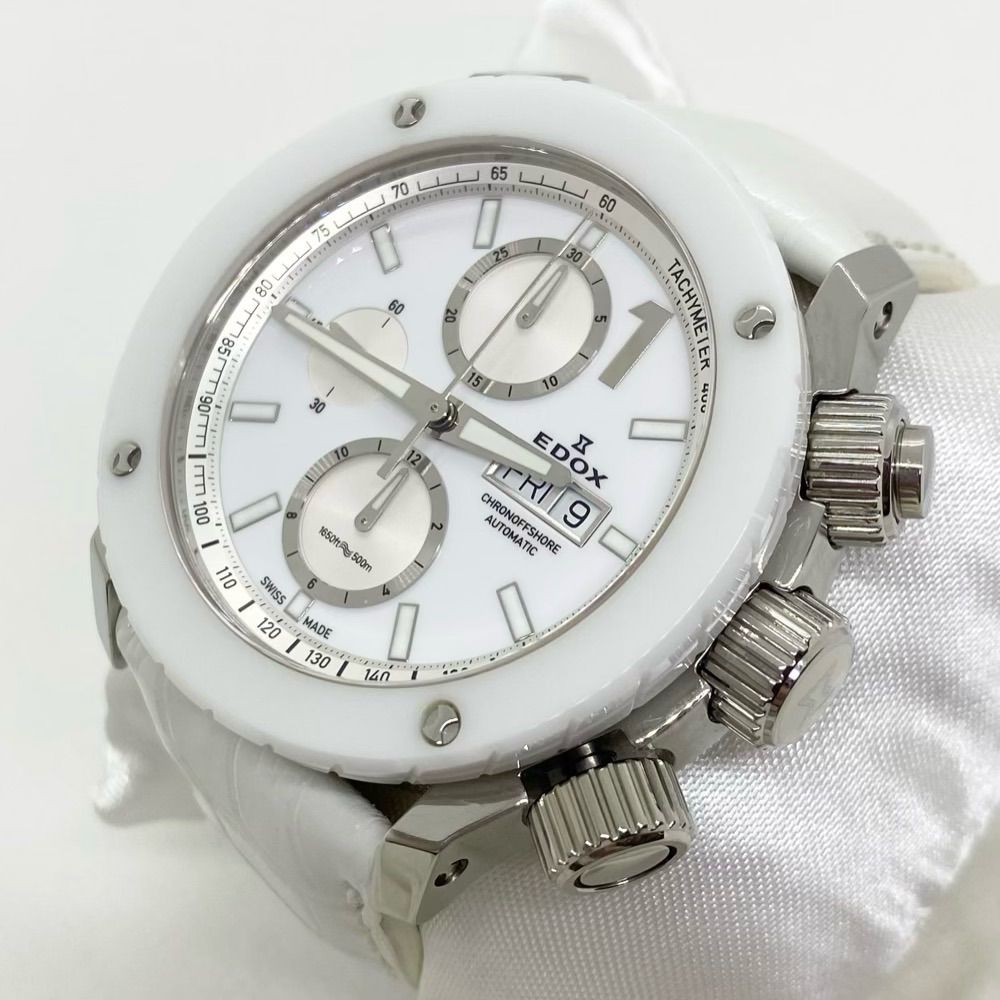 EDOX クロノオフショア1 01114-3B-BN-S 自動巻き 腕時計