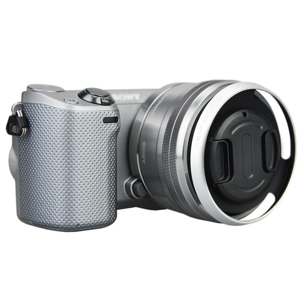 人気 JJC ネジ込み式 レンズフード Sony E PZ 16-50mm F3.5-5.6 OSS
