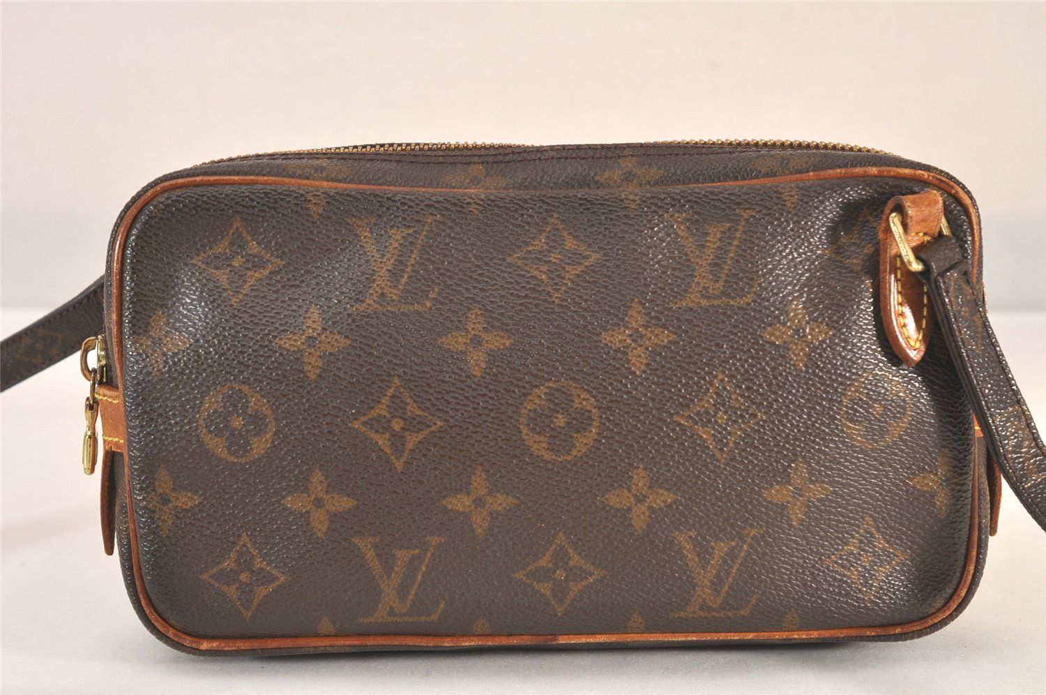 【超美品】ヴィトン マルリーバンドリエール モノグラム ショルダーバッグ 極美品】ルイヴィトン ショルダーバッグ マルリーバンドリエール