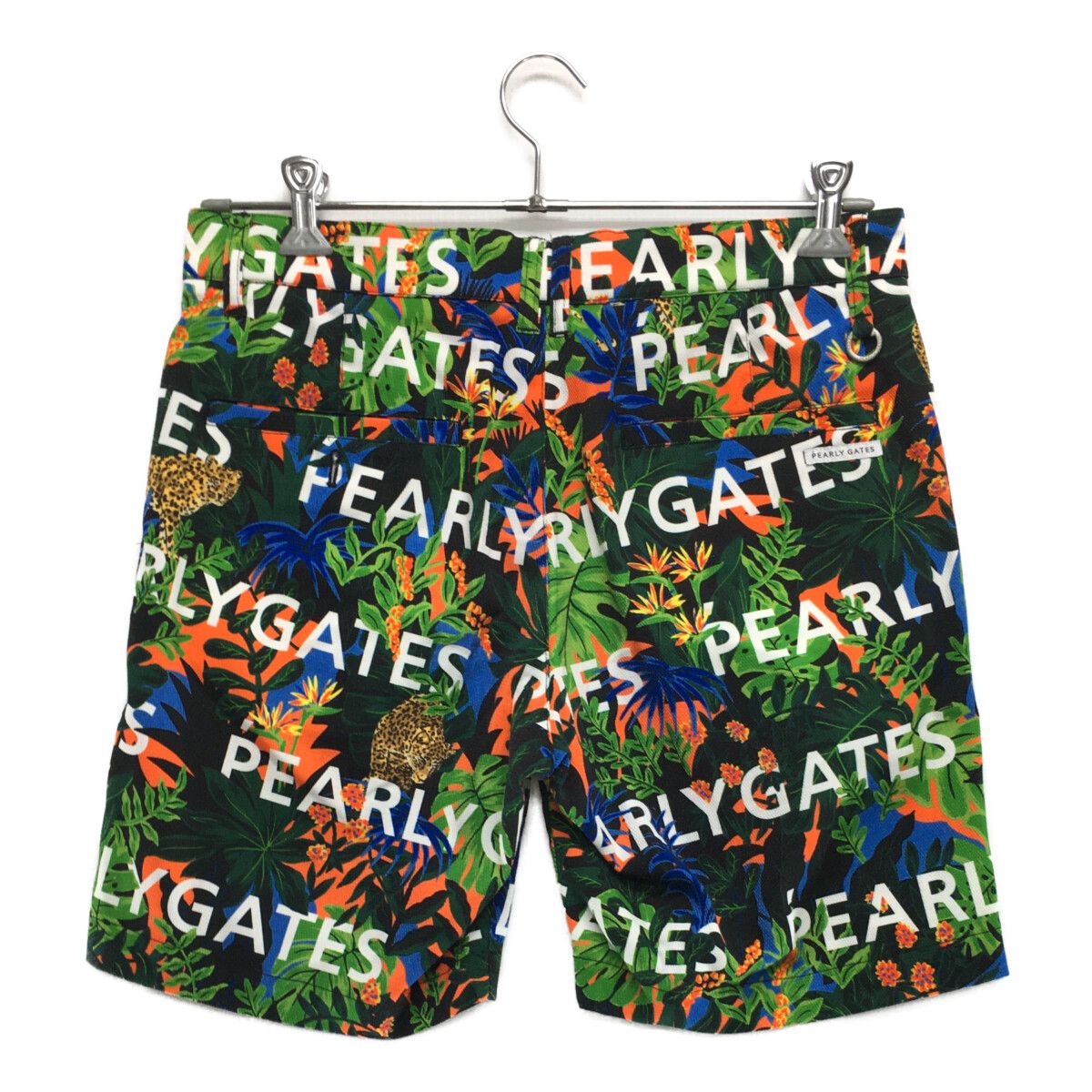 中古 メンズ パーリーゲイツ PEARLY GATES ハーフパンツ 4(M) 緑