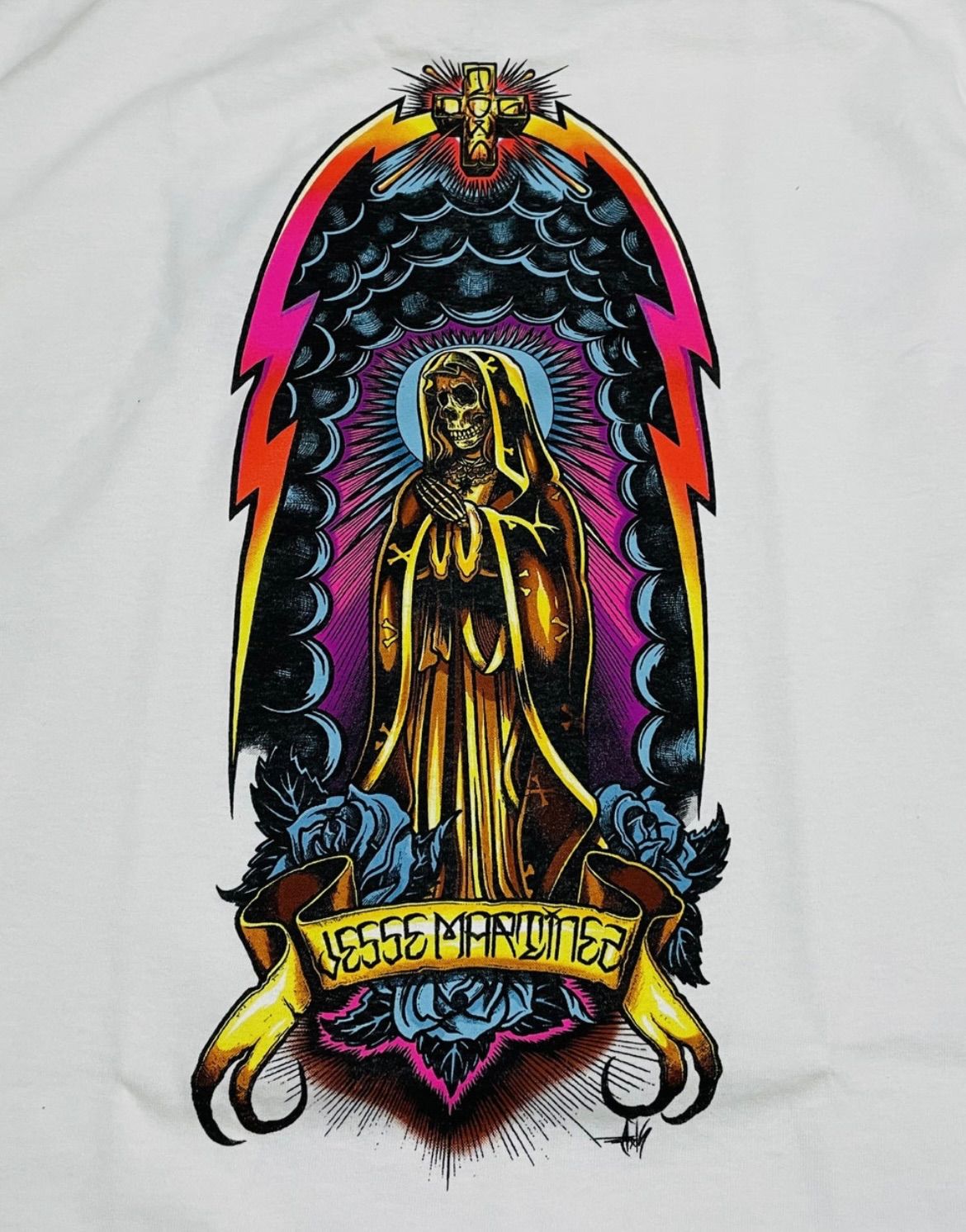 DOGTOWN Jeese Martinez Guadalupe Handshake White Tシャツ(新品)