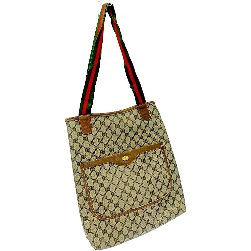 中古】GUCCI グッチ 39.02.003 シェリーライン GGスプリームキャンバス 