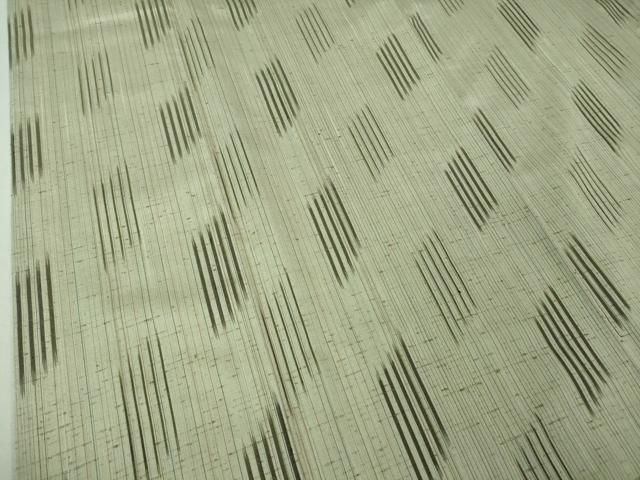 平和屋着物○ぜんまい紬 矢羽間道 正絹 逸品 DAAY1798ps 逸品 正絹 平和